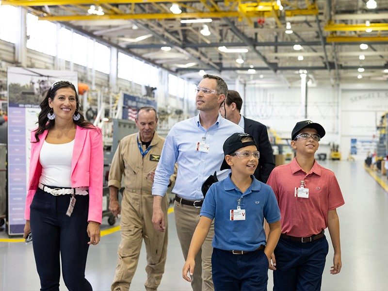 A Mission Made Personal: Waldman Family Visits Sikorsky